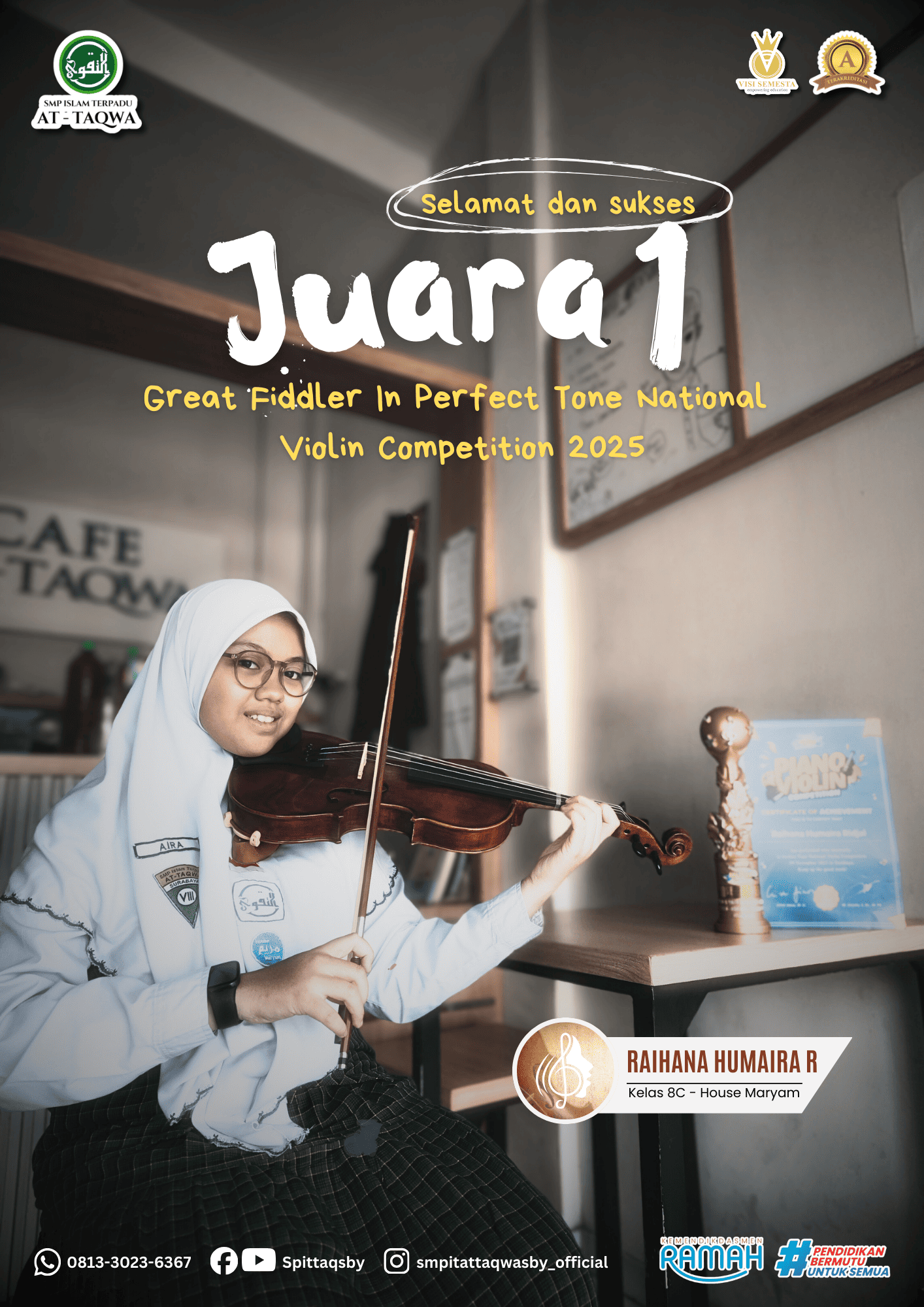 GREAT FIDDLER IN PERFECT TONE NATIONAL